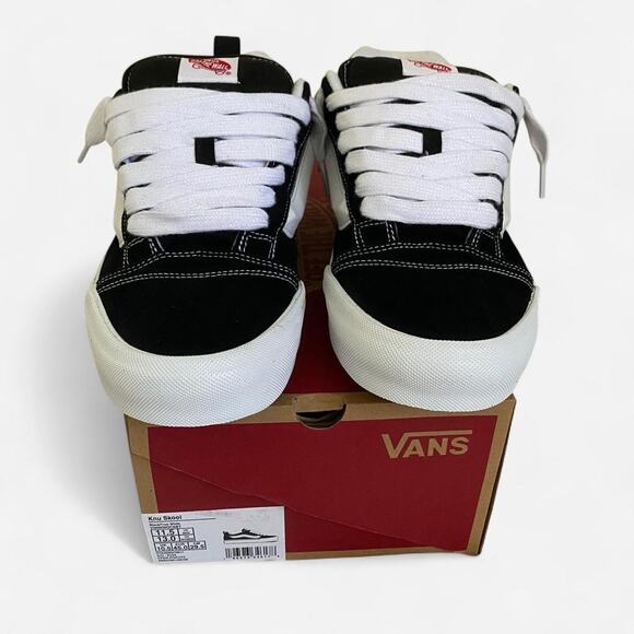 Vans knu skool black and white - size 11.5 M / 13 W US / 44.5 EU - Picture 5 of 7